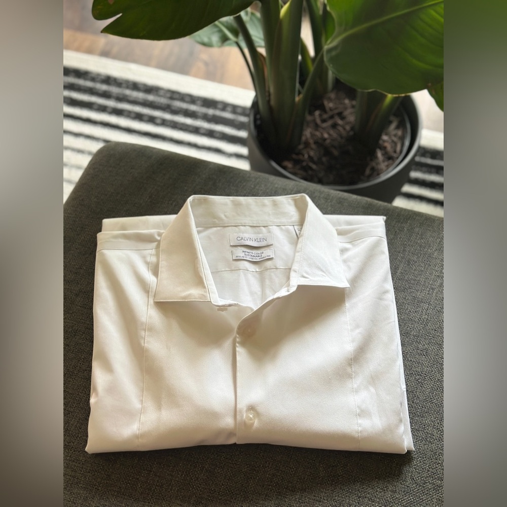 Calvin Klein Classic White Dress Shirt